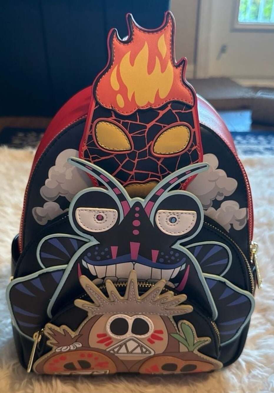 Loungefly Disney Moana Villains Trio Mini Backpack (Three Little Mingos Exclusiv